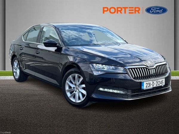 Skoda Superb Saloon, Diesel, 2023, Black