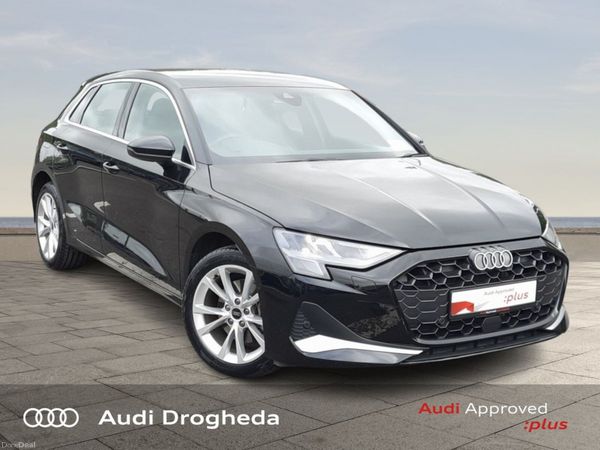 Audi A3 Hatchback, Petrol Plug-in Hybrid, 2025, Black
