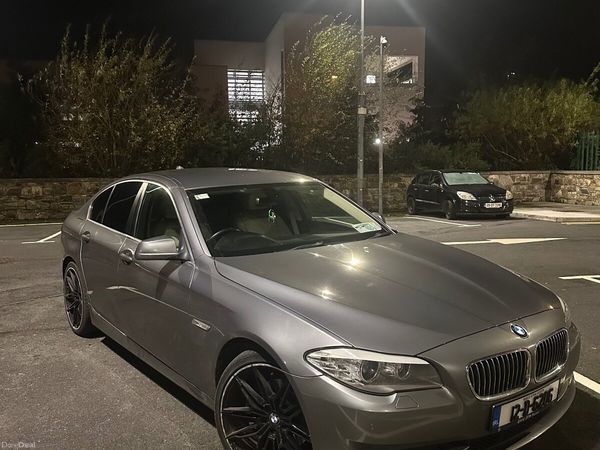 BMW 5-Series Saloon, Diesel, 2012, Grey