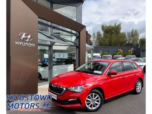 Skoda Scala Hatchback, Petrol, 2020, Red