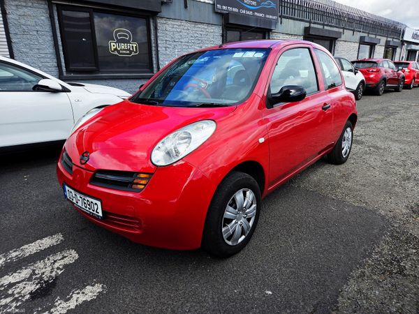 Nissan Micra Hatchback, Petrol, 2003, Red