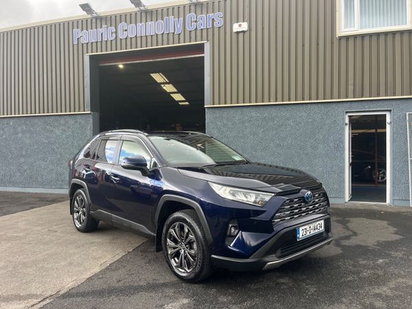 Toyota RAV4 SUV, Petrol Hybrid, 2023, Blue