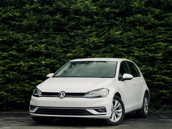 Volkswagen Golf Hatchback, Petrol, 2018, White