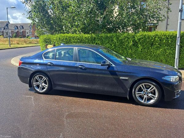BMW 5-Series Saloon, Diesel, 2015, Blue