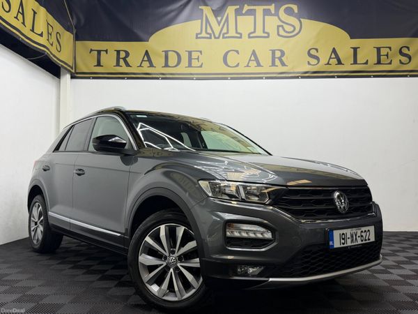 Volkswagen T-Roc SUV, Petrol, 2019, Grey