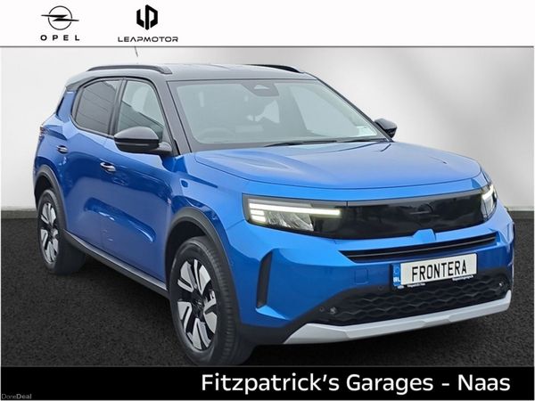 Opel Frontera SUV, Petrol Hybrid, 2026, Blue
