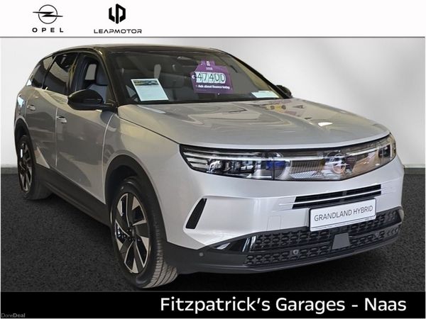 Opel Grandland SUV, Petrol Hybrid, 2026, Silver