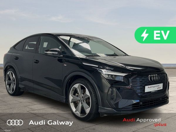 Audi Q4 e-tron SUV, Electric, 2024, Black