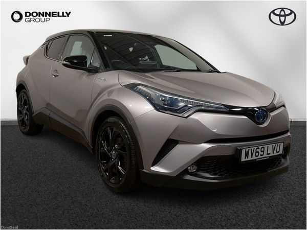 Toyota C-HR Hatchback, Petrol Hybrid, 2019, Silver