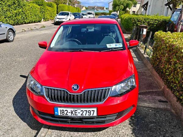 Skoda Fabia Hatchback, Petrol, 2018, Red