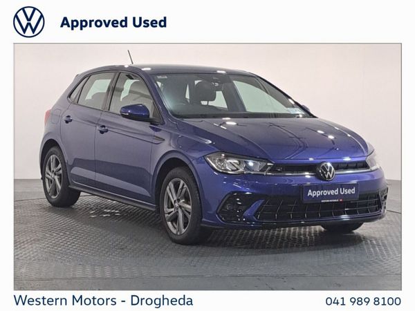 Volkswagen Polo Hatchback, Petrol, 2023, Blue