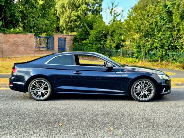Audi A5 Coupe, Diesel, 2018, Blue