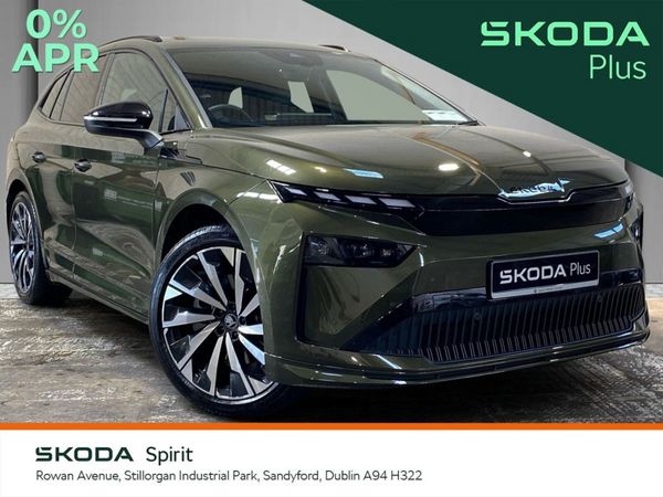 Skoda Enyaq SUV, Electric, 2026, Green