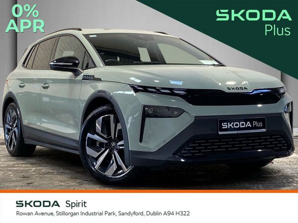 Skoda Elroq Hatchback, Electric, 2026, Green