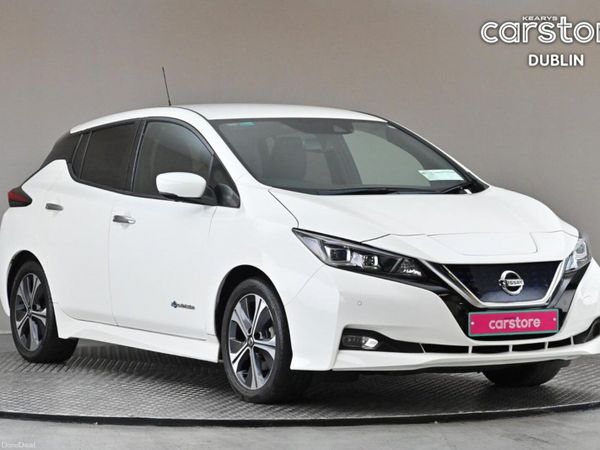Nissan Leaf Hatchback, Electric, 2019, White