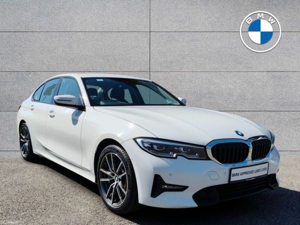 BMW 3-Series Saloon, Petrol Plug-in Hybrid, 2020, White