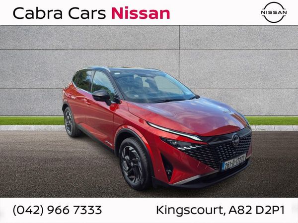 Nissan Qashqai MPV, Petrol Hybrid, 2026, Red