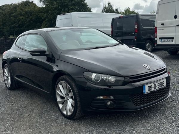 Volkswagen Scirocco Hatchback, Petrol, 2009, Black