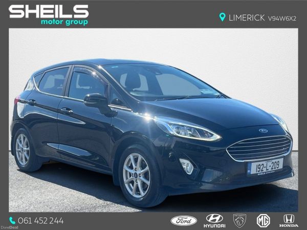 Ford Fiesta Hatchback, Petrol, 2019, Black