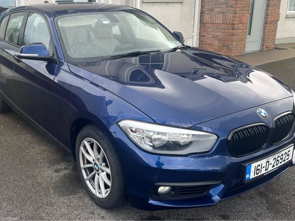 BMW 1-Series Hatchback, Diesel, 2016, Blue