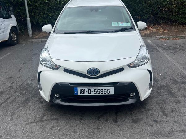 Toyota Prius Hatchback, Petrol Hybrid, 2018, White