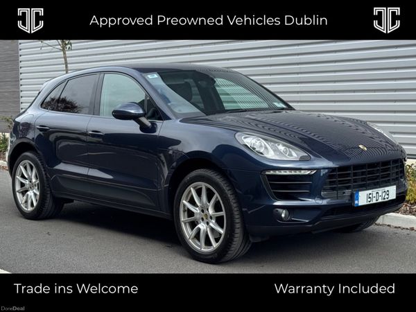 Porsche Macan SUV, Diesel, 2015, Blue
