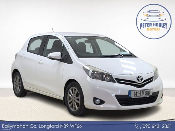 Toyota Yaris Hatchback, Diesel, 2014, White