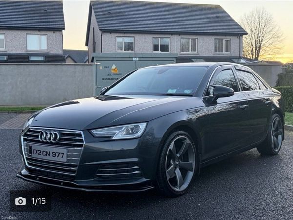 Audi A4 Saloon, Diesel, 2017, Grey