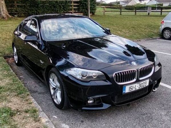 BMW 5-Series Saloon, Diesel, 2015, Black