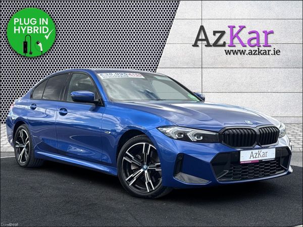 BMW 3-Series Saloon, Petrol Plug-in Hybrid, 2023, Blue