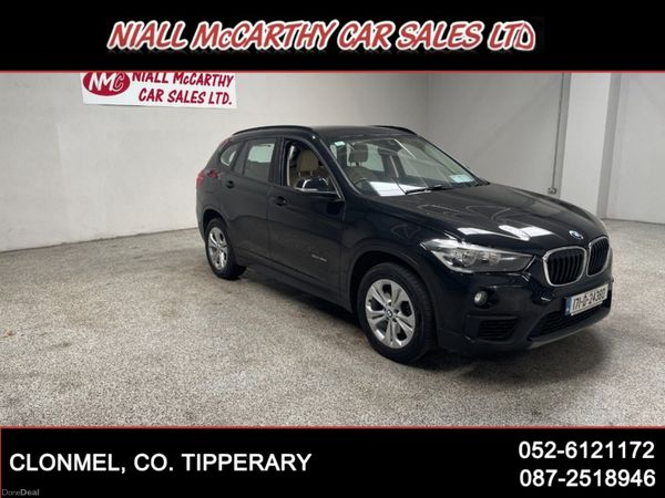 BMW X1 SUV, Diesel, 2017, Black