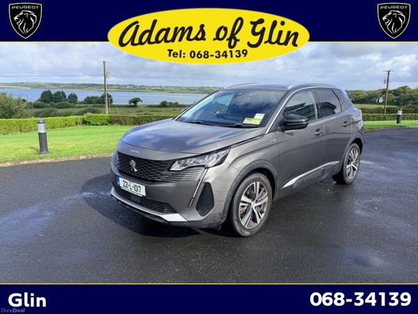 Peugeot 3008 SUV, Petrol Plug-in Hybrid, 2022, Grey