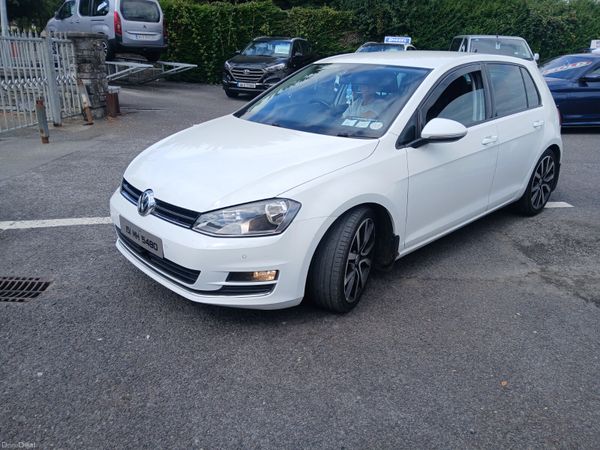 Volkswagen Golf Hatchback, Diesel, 2015, White