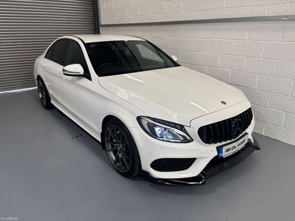 Mercedes-Benz C-Class Saloon, Diesel, 2018, White