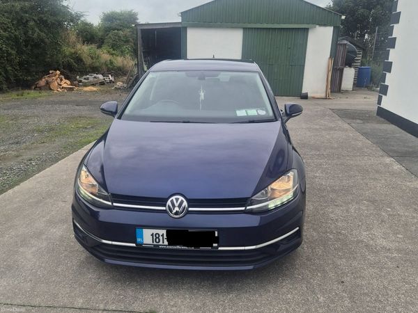 Volkswagen Golf Hatchback, Diesel, 2018, Blue