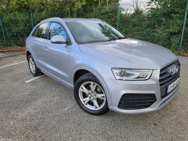 Audi Q3 SUV, Petrol, 2017, Silver