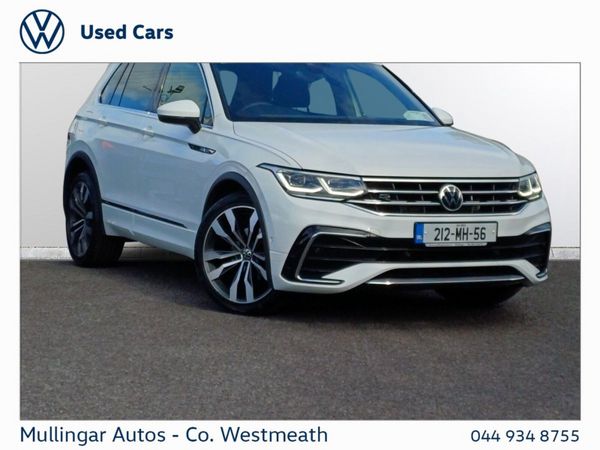 Volkswagen Tiguan SUV, Diesel, 2021, White