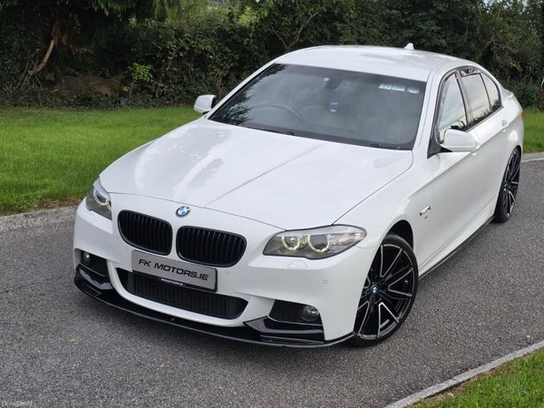 BMW 5-Series Saloon, Diesel, 2012, White