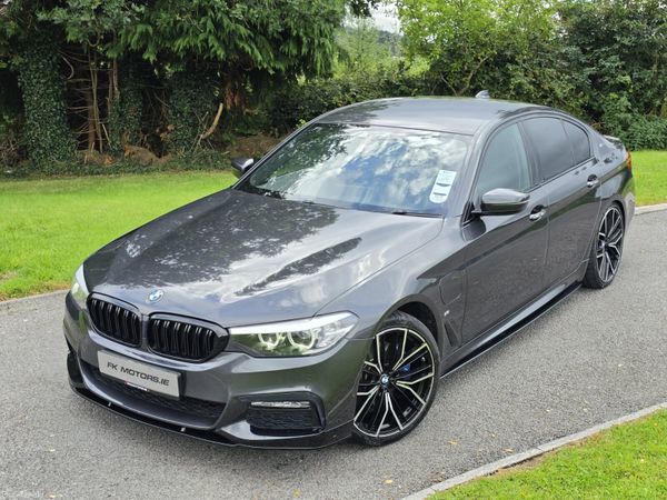 BMW 5-Series Saloon, Petrol Plug-in Hybrid, 2018, Grey