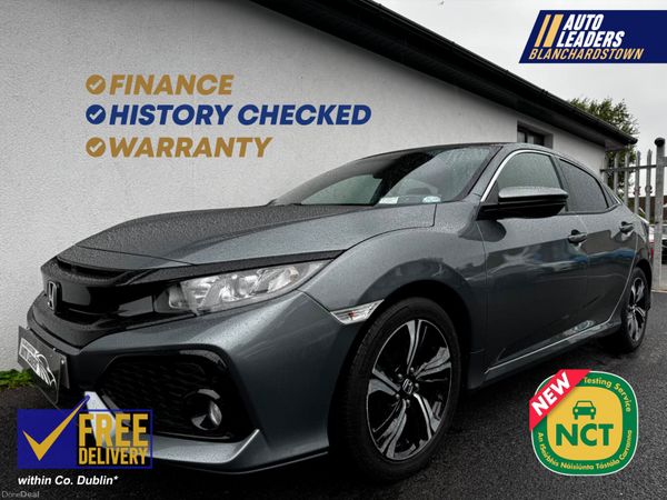 Honda Civic Hatchback, Diesel, 2019, Grey