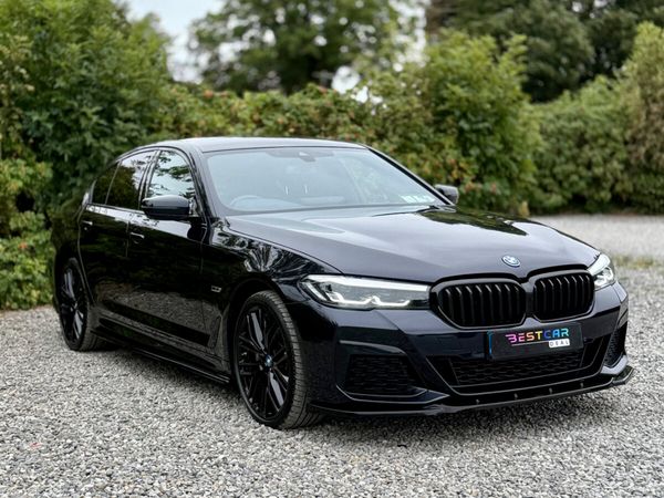 BMW 5-Series Saloon, Petrol Plug-in Hybrid, 2023, Black