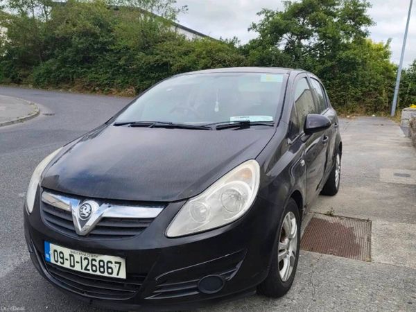 Vauxhall Corsa Hatchback, Petrol, 2009, Black