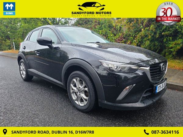 Mazda CX-3 SUV, Petrol, 2017, Black