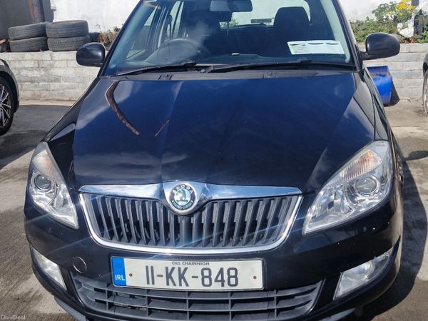 Skoda Fabia Estate/Jeep, Petrol, 2011, Black