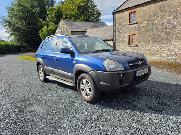 Hyundai Tucson SUV, Petrol, 2008, Blue