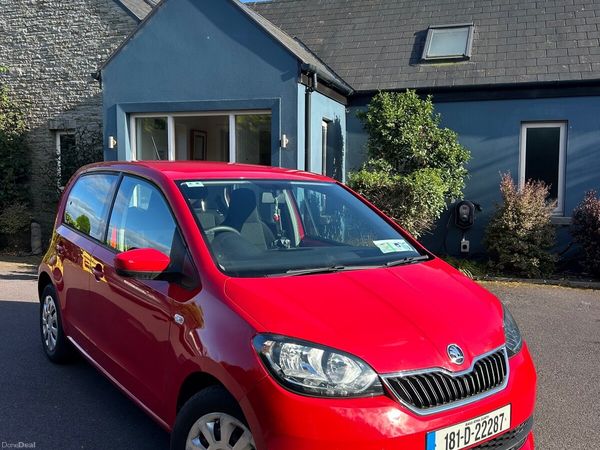Skoda Citigo Hatchback, Petrol, 2018, Red