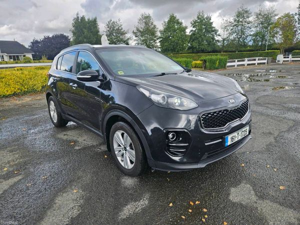 Kia Sportage SUV, Diesel, 2016, Black