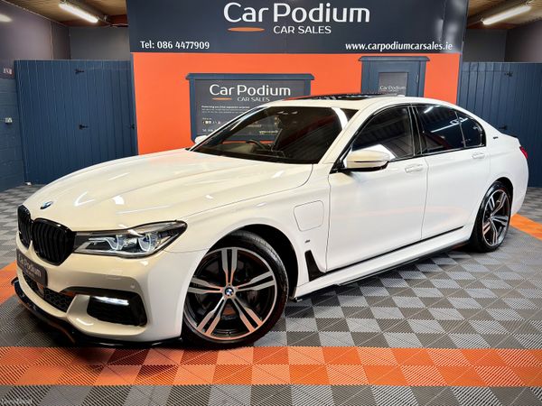 BMW 7-Series Saloon, Petrol Plug-in Hybrid, 2018, White
