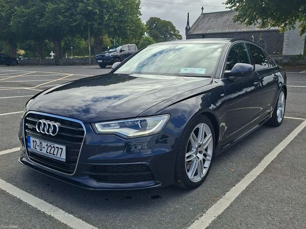 Audi A6 Saloon, Diesel, 2012, Blue