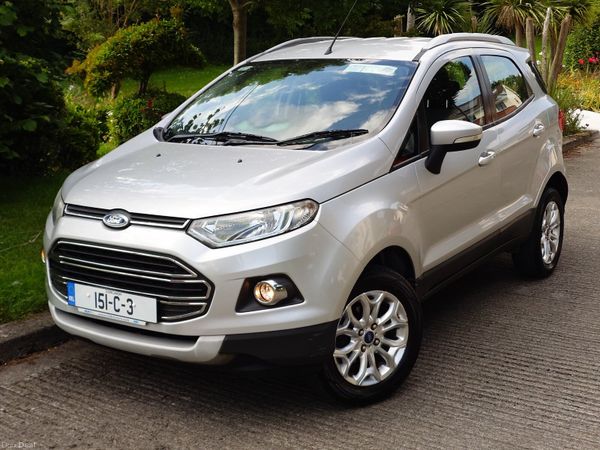 Ford EcoSport SUV, Diesel, 2015, Silver